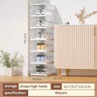 ราคา S Airice กล่องใส่รองเท้าเก็บ พับเก็บได้ กล่องเก็บของ เปิดฝาด้านหน้า ใช้เก็บของได้หลากหลาย (21055035427)