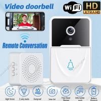 ราคา กริ่งกดไร้สาย กริ่งประตูอัจฉริยะ รับชม ออดระยะไกล ออดวิดีโอไร้สาย HD วิดีโอสื่อสารเรียวไทม์ HD 1080P กล้องถ่ายกลางคืน กริ่งประตูไร้สาย กล้องวงจรปิด กริ่งหน้าบ้าน กริ่งไร้สาย กริ่ง ออดไร้สาย กริ่ง กระด