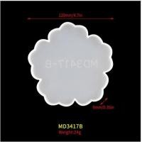 ราคา แม่พิมพ์ซิลิโคน ที่รองจาน รองแก้ว รูปดอกไม้ พร้อมส่งจากไทย (19943003809)