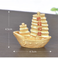 ราคา พร้อมส่ง l ถูก โมเดลแต่งบ้าน ของมงคล ถุงทอง ถุงเงินถุงทอง เรือสำเภา เรือสำเภาจีน โมเดลเรือสำเภา หนูมุสิกะ (16066833054)