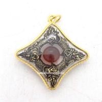 ราคา จี้บ่วงนาคบาศ 4ทิศพร้อมเพชรพญานาค ปลุกเสกวัดคำชะโนด (461476949)