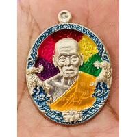 ราคา เหรียญพิมพ์รูปไข่ รุ่น ราชาพยัคฆ์ เนื้อเงินลงยา ๑๑๐๐๖ หลวงพ่อพัฒน์ วัดห้วยด้วน จ นครสวรรค์ (20390148379)