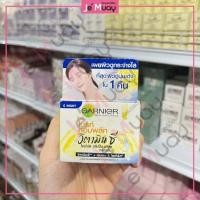 ราคา Garnier Cream Sleeping Mask การ์นิเย่ ครีม สลีปปิ้งมาส์ก ครีมบำรุง เซรั่ม ครีม มาส์ก ผิวดูกระจ่างใส 18 ml (16714806414)