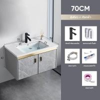 ราคา อ่างล้างหน้า ตู้กระจกห้องน้ํา ตู้ใต้อ่างล้างหน้า ตู้อ่างล้างหน้า อ่างล้างหน้าเคาน์เตอร์ ตู้ห้องน้ํา เคาเตอร์อ่างล้างหน้า (20369271121)