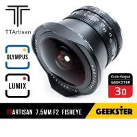 ราคา TTArtisan Fisheye 7 5mm f2 สำหรับกล้อง Mirrorless FUJI OLYMPUS SONY PANASONIC CANON ไวด์ วาย 8mm เลนส์มือหมุน Lens Wide กว้าง ฟูจิ แคนนอน โซนี่ โอลิมปัส 7 5 mm f 2 FX M43 E EOS M 7artisans (9784054036