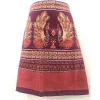 ราคา ผ้าไทย กระโปรงป้าย ผ้าถุงสั้นสำเร็จรูป ยาว20 5นิ้ว พร้อมตะขอ2คู่ (20891913076)