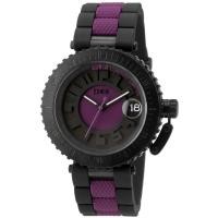 EDWIN BondED Lady Black IP Analogue Calendar Watch
