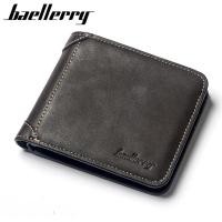 ราคา Baellerry Vintage Vintage Men S กระเป๋าสตางค์หนังแท้ยี่ห้อการ์ดสั้นผู้ชายกระเป๋าสตางค์คุณภาพสูงผู้ชายกระเป๋าเงินแบบบางสำหรับชาย (9693504180)