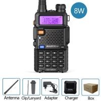 ราคา วิทยุสื่อสาร UV Baofeng 5R 5W 8W Dual Band HAM สองทางวิทยุ VHF UHF UHF FM มือถือล่าสัตว์16กม (21171222606)