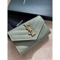 ราคา พร้อมส่งYSL Small Evelope greenสีสวยมาก ของแท้100 (20459420940)