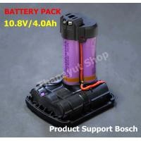 ราคา Battery Pack สว่านไร้สาย Bosch ความจุแบตเลือกได้ 3 0 6 8Ah แรงถึกทน ภายในใช้ถ่านชาร์จ18650แท้คุณภาพ รับประกันคุณภาพ 1 ปี (20313390666)