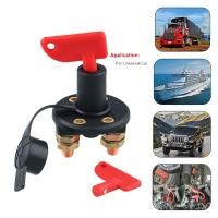 ราคา ส่งจากกรุงเทพ 12V 24 Vสวิตช์ตัดแบตเตอรี่หลักสวิตช์แยกยานยนต์สวิตช์ไฟรถยนต์สวิตช์ตัดแบตเตอรี่ Isolator Disconnector (20700920321)