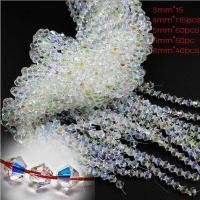 ราคา ILOVEDIY 3มม 4มม 5มม 6มม 8มม คริสตัลใส AB คริสตัล Bicone สเปเซอร์หลวมสำหรับสร้อยข้อมืออัญมณีสร้อยคอลูกปัด DIY อุปกรณ์เสริม (9188223987)