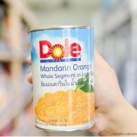 ราคา Dole ส้มแมนดารินในน้ำเชื่อม ส้มแมนดารินในน้ำเชื่อมหวานน้อย พีชในน้ำเชื่อมหวานน้อย สับปะรดแว่นในน้ำเชื่อม ตราโดล Dole KHAMWAN BAKERY STORE (18520402500)