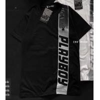 ราคา เสื้อยืดเพลบอย playboy ผ้าคอตตอน คอกลมราคาถูก งานป้ายห้อย (17222846726)