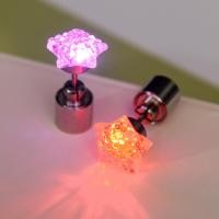 ราคา 1ไฟคอมพิวเตอร์ Up Anting Giwang LED Bling เกาหลีกระพริบ Zircon หูเครื่องประดับสำหรับปาร์ตี้ผู้หญิงต่างหูคริสต์มาส (17060204347)