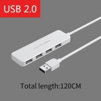 ราคา ACASIS USB HUB 4 Port USB 2 0 Splitter Switch with Micro USB Charging Port for Computer Laptop Accessories OTG HUB USB Black (15143586652)