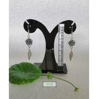 ราคา ต่างหู สีเงิน ร มด ำ 11 ต่างหู ล้าน นา ต่างหู สวย เก๋ ต่างหู ชุด ผ้า ไทย ต่างหู ชุด ล้าน นา ต่างหู ชุด พื้นเมือง เครื่อง ประดับ ชุด ผ้า ไทย (19086587335)