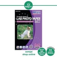 ราคา Hi jet ไฮเจ็ท LAB กระดาษโฟโต้ ชนิดกึ่งมันกึ่งด้าน ขนาด 4 x 6 ความหนา 270 แกรม (15919650467)