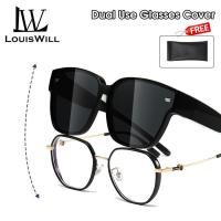 ราคา หลุยส์กล่องเก็บแว่นตาแว่นกันแดดโพลาไรซ์ TAC UV400แว่นตาโพลาไรซ์แว่นกันแดดห่อหุ้มพอดีแว่นเลนส์อ่อนกันฮู้ดกล้องกว่าแว่นตากันแดดสำหรับการขับขี่ท่องเที่ยวกลางแจ้ง (20923297997)