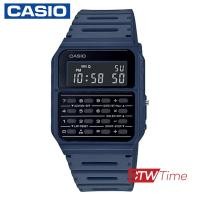 ราคา Casio DATA BANK Digital นาฬิกาข้อมือสายเรซิ่น รุ่น CA 53WF 2BDF สีน้ำเงิน (2938968215)