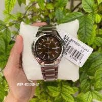 ราคา Solar CASIO STANDARD นาฬิกาข้อมือผู้ชาย MTP RS100D 1A หน้าดำ MTP RS100D 2A หน้ำเงิน MTP RS100D 3A หน้าเขียว MTP RS100D 5A หน้าน้ำตาล MTP RS100S 7A หน้าขาวมุก ของแท้ 100 พร้อมส่ง ประกัน 1 ปี (205723455