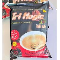 ราคา กาแฟไม่มีน้ำตาล ไม่มีไขมัน กาแฟทรีเมจิก1 ห่อ บรรจุ 20 ซอง 50ซอง (20593907945)