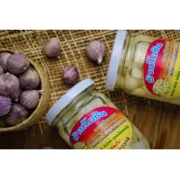 ราคา กระเทียมโทนดองแบบกระปุกแก้ว ขนาดน้ำหนัก380 390กรัม รวมขวด (8041087282)