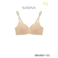 ราคา Sabina ซาบีน่า เสื้อชั้นใน ไร้โครง ฟองบาง ไม่ดันทรง รุ่น Pretty Perfect รหัส SBXU8301 (20717798306)