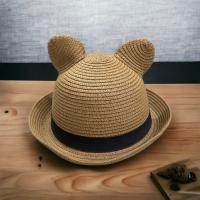 ราคา SALE พร้อมส่ง หมวกบีนนี่ หมวกหูหมี หมวกสักหลาด หมวกสาน หมวกชายหาด หมวกผู้หญิงชาย วินเทจ (19816618837)