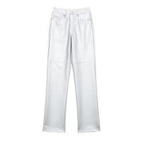 ราคา กางเกงแฟชั่นสำหรับผู้หญิงสีเงินหนังสังเคราะห์วินเทจสำหรับผู้หญิงกางเกงวอร์มเข็มขัดเอวสูงบิน (21170850462)