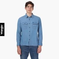 ราคา WRANGLER เสื้อเชิ้ตแขนยาวผู้ชาย รุ่น WR F323MSHLS23 (20960444107)
