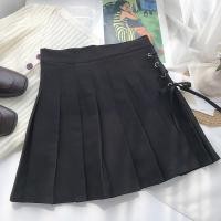 ราคา เติมของแล้ว พร้อมส่ง XS XXL เอวถึง 32 กระโปรงเทนนิสทรงปกติแถบริบบิ้นด้านข้าง ผ้าโพลีเอสเตอร์ มีซับใน สไตล์เกาหลี (17843110989)