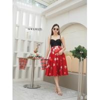 ราคา กระโปรงผ้าโฟมลายดอกสวยๆ ผ้าโฟมเอวยืด25 34นิ้ว มีซิป (20916659786)