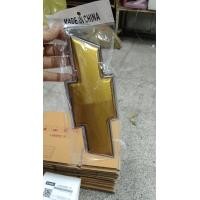 ราคา โลโก้กระจังหน้า เชฟตาหวาน ตัวหน้า สีทอง ตรงรุ่น (17345702266)