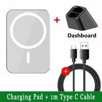 ราคา ที่ชาร์จไร้สายระบบแม่เหล็กในรถยนต์30W สำหรับ macsafe iPhone 15 14 13 12 Pro ที่ชาร์จแบบไร้สายได้อย่างรวดเร็วที่วางโทรศัพท์ในรถยนต์ (21170973704)