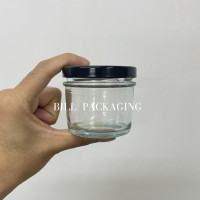 ราคา ชุดละ10ขวด กระปุกแก้ว กระปุกอาหาร 3 ขนาด 120ml160ml210ml พร้อมฝา 63mm ฝา7แบบ (20627986057)