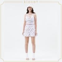 ราคา KLOSET Chilli Print High Waist Shorts SS21 P001 กางเกงขาสั้น กางเกงผ้าพิมพ์ กางเกงเอวยางยืด กางเกงผู้หญิง กางเกงแฟชั่น (16620115427)