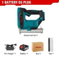 ราคา เครื่องเล็บไฟฟ้าเครื่องยิงตะปูไร้สายไร้แปรงถ่าน2อัน ไม่รวม100ตะปู สำหรับ Makita เครื่องเย็บกระดาษ1022J ไร้สายเครื่องมือแบตเตอรี่ลิเธียมสำหรับแบตเตอรี่ Makita 18V (20825394187)