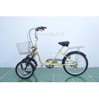 ราคา จักรยานสามล้อญี่ปุ่น ล้อ 16 22 นิ้ว มีเกียร์ Trike สีเหลือง จักรยานมือสอง (20642061893)