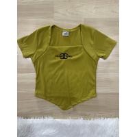 ราคา เสื้อครอป chanel งานผ้าร่องงานปักงานสวยมากกก ใส่เที่ยวใส่ปาร์ตี้ (20600663294)