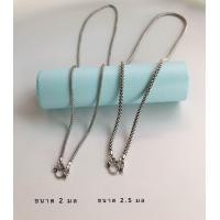 ราคา สร้อยคอลายดอกโปร่งเงินแท้925 เครื่องประดับเงินแท้ สร้อยคอ สร้อยเงินแท้ (20879348928)