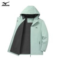 ราคา New Mizuno Mizuno Mens Spring And Autumn Hooded Jacket Loose Outdoor Jacket Windproof And Waterproof Mens And Womens Couples (20779283702)