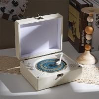 ราคา Fornuts CD Player เครื่องเล่นซีดีแบบชาร์จได้ 1800 เครื่องเล่นอัลบั้มย้อนยุคติดผนังของขวัญเสียงบลูทูธ (20153509327)