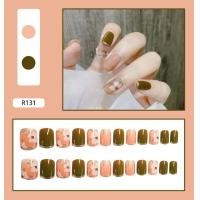 ราคา เล็บปลอม R241 R280 เล็บปลอมสำเร็จรูป เล็บปลอมกันน้ำ เล็บปลอมสำเร็จรูปกล่องละ 24 ชิ้น เล็บปลอมทาสีแล้ว เล็บปลอมสำเร็จรูป (13678671749)
