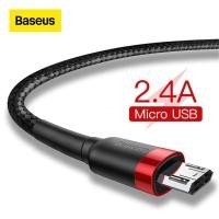 ราคา Baseus สาย Micro USB ชาร์จเร็ว2 4Aสายชาร์จไมโคร USB สำหรับ Samsung J7 Redmi Note 5 Pro สำหรับโทรศัพท์มือถือ Android (412165054)