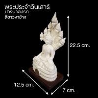 ราคา พระประจำวัน หน้าตัก 3 นิ้ว สีขาวงาช้าง พิมษ์พระเชียงแสน พระประจำวันเกิด พระบูชา มีครบทุกวัน สินค้าจริงสวยมาก รับประกันสินค้าตรงปกทุกรายการ (16930759848)