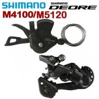 ราคา ใหม่ Shimano Deore M4100 Shifter M4120 M5120รางโซ่ล้อหลัง10 Speed Groupset SL M4100ขวาคันเกียร์หน้าต่าง RD M4120 M5120รางโซ่ล้อหลัง SGS ยาว Cage สำหรับ MTB จักรยานเสือภูเขาอะไหล่รถจักรยาน (9867614856)