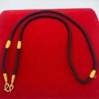 ราคา สร้อยเชือกร่มคั่นทอง สร้อยห้อยพระ พร้อมส่ง (17315956336)