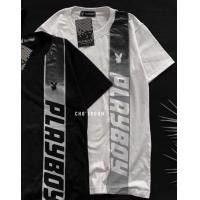 ราคา เสื้อยืดเพลบอย playboy ผ้าคอตตอน คอกลมราคาถูก งานป้ายห้อย (17222846730)